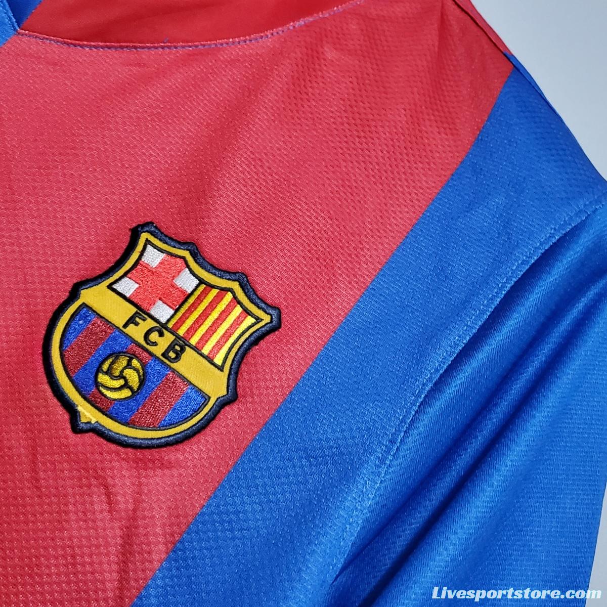 Retro Barcelona 06/07 home Soccer Jersey