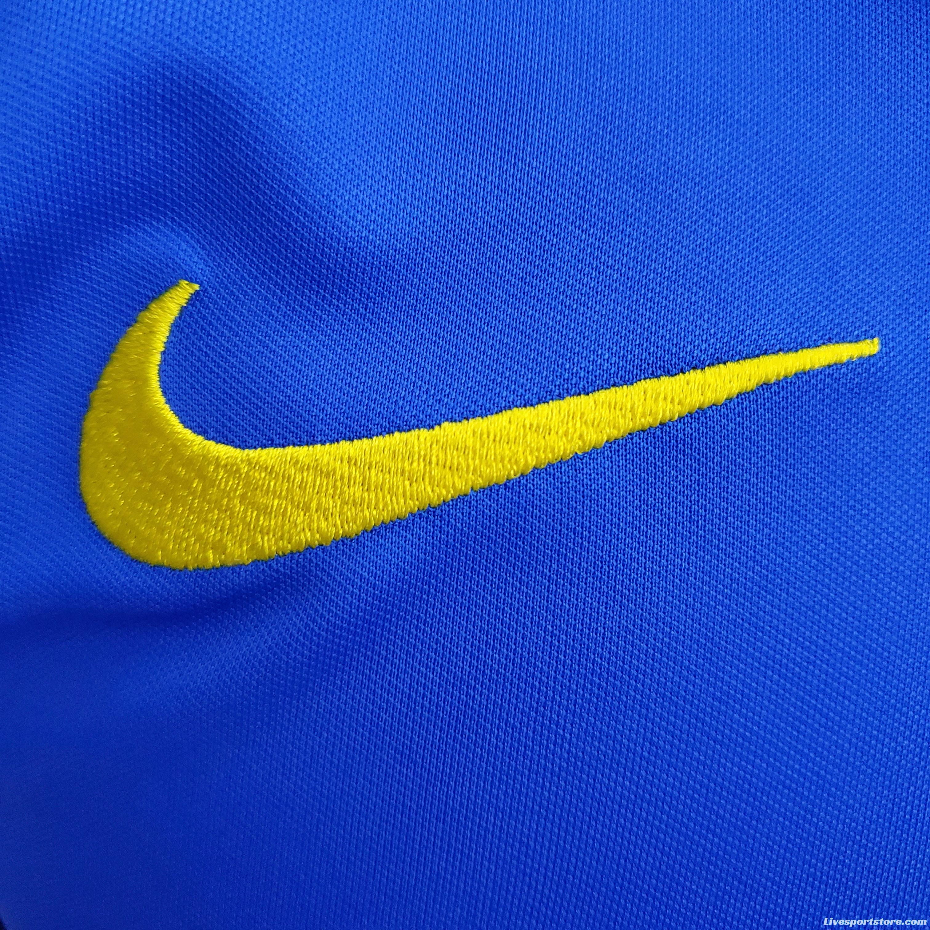 POLO Brazil Blue Soccer Jersey