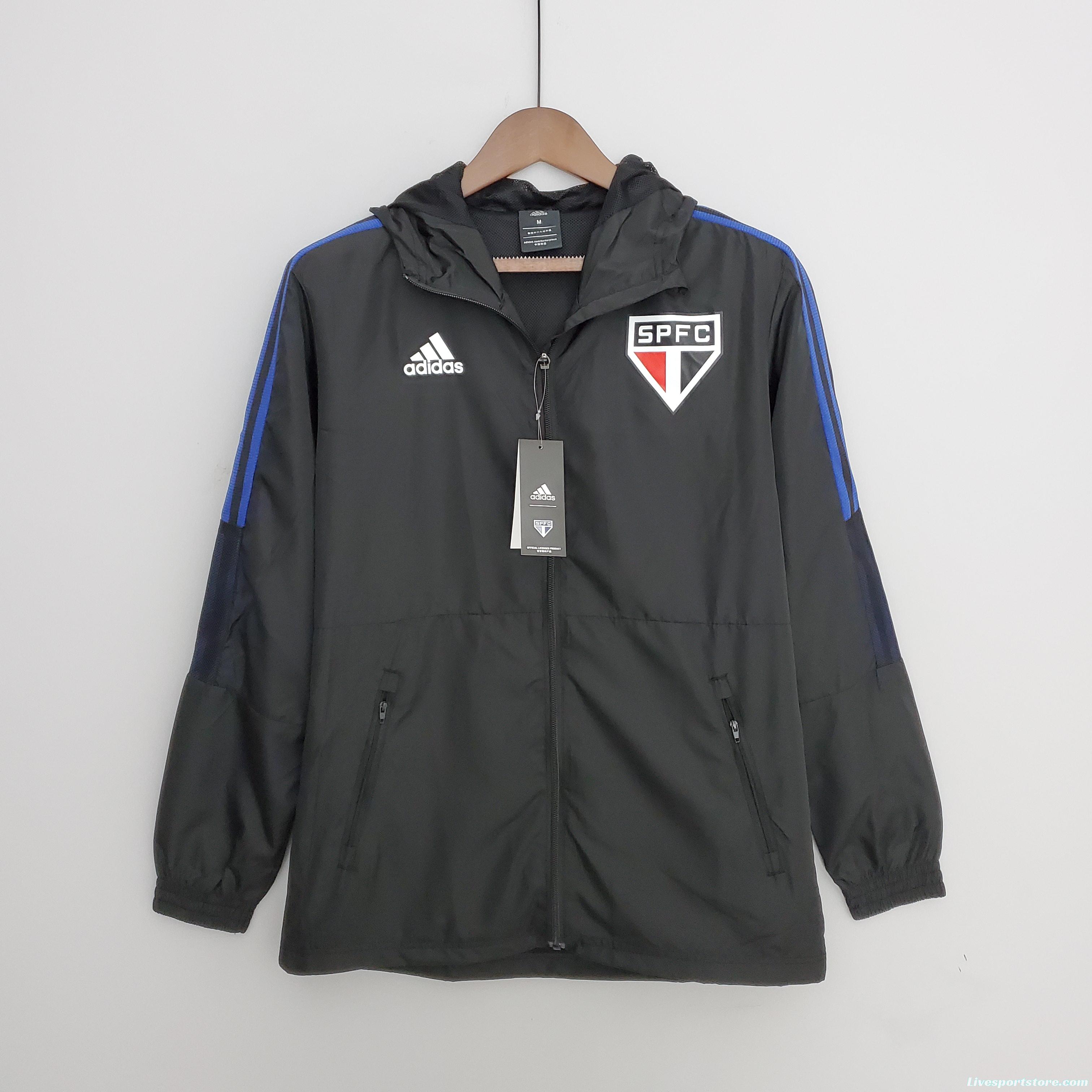 2022 Sao Paulo Windbreaker Black