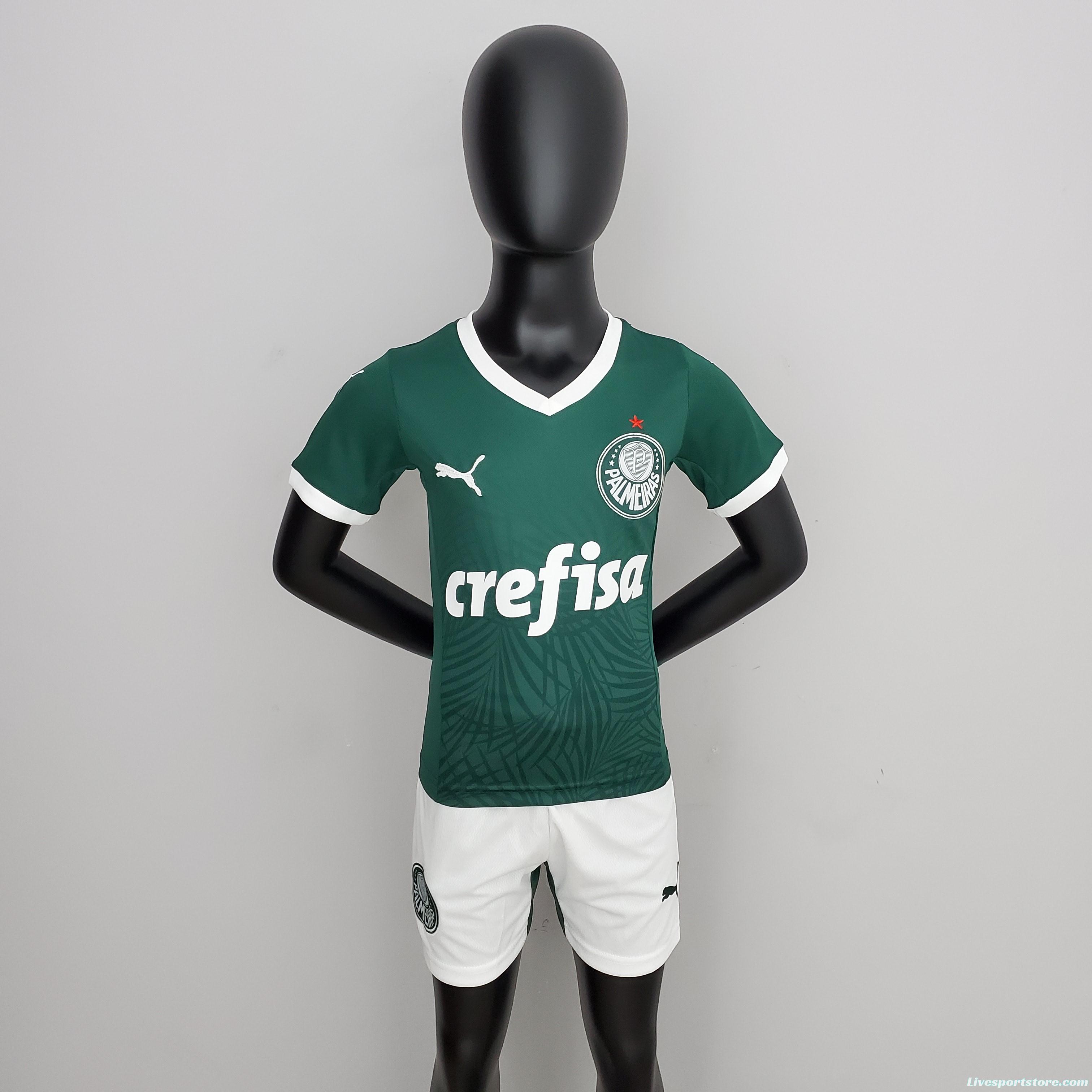 22/23 Palmeiras home Soccer Jersey