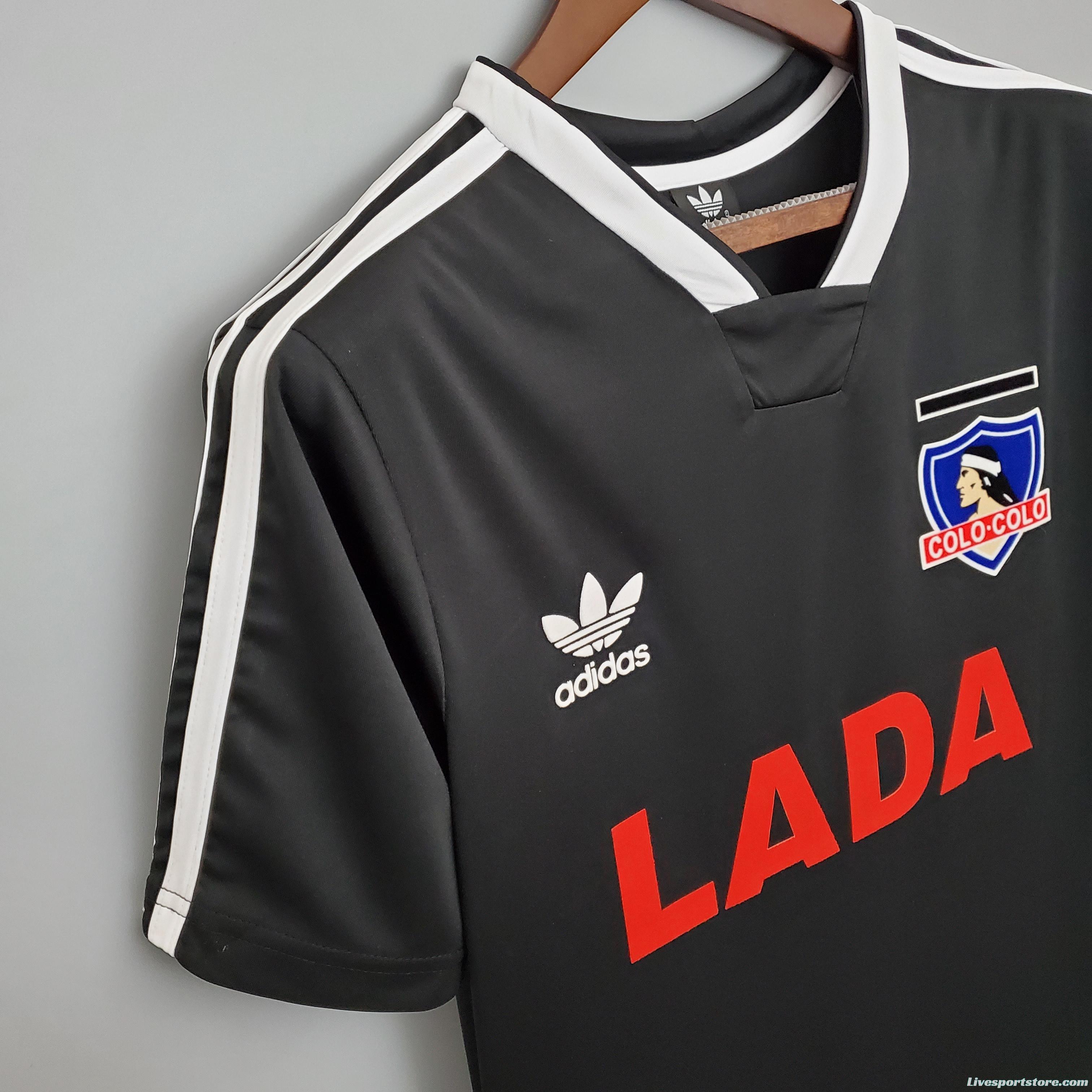 Retro 1991 colo colo away Soccer Jersey