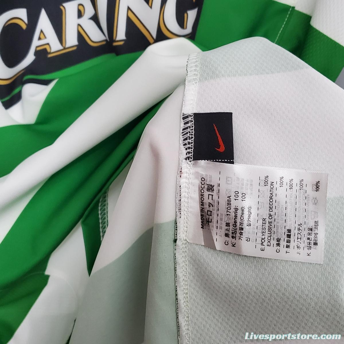 Retro 05/06 Celtic home Soccer Jersey