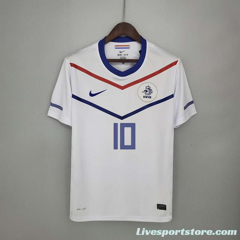 Retro Netherlands 2012 away Soccer Jersey