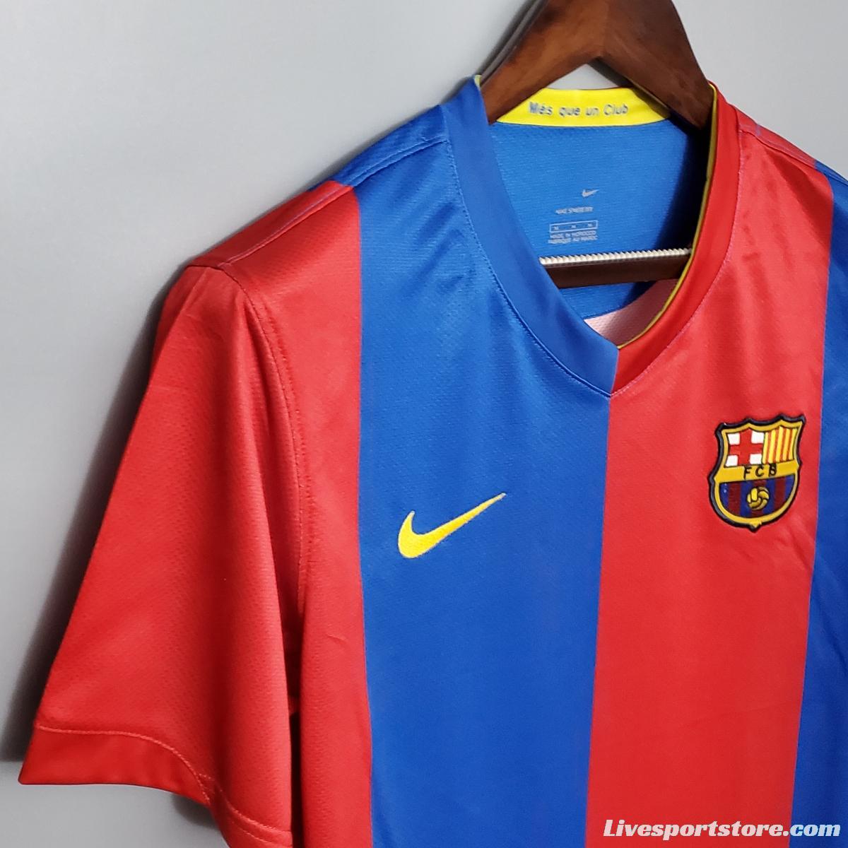 Retro Barcelona 06/07 home Soccer Jersey