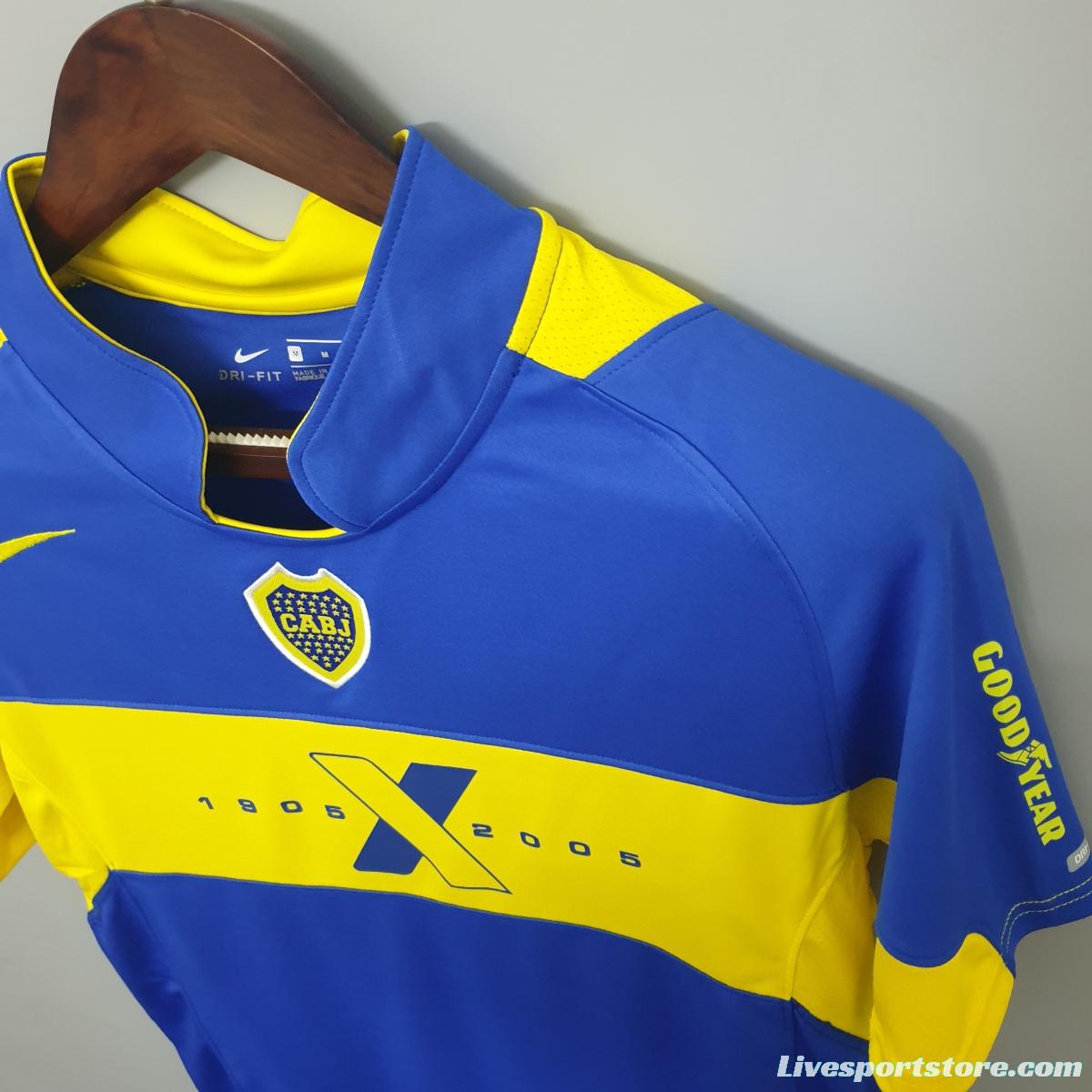 Retro shirt Boca Juniors 2005 home Soccer Jersey