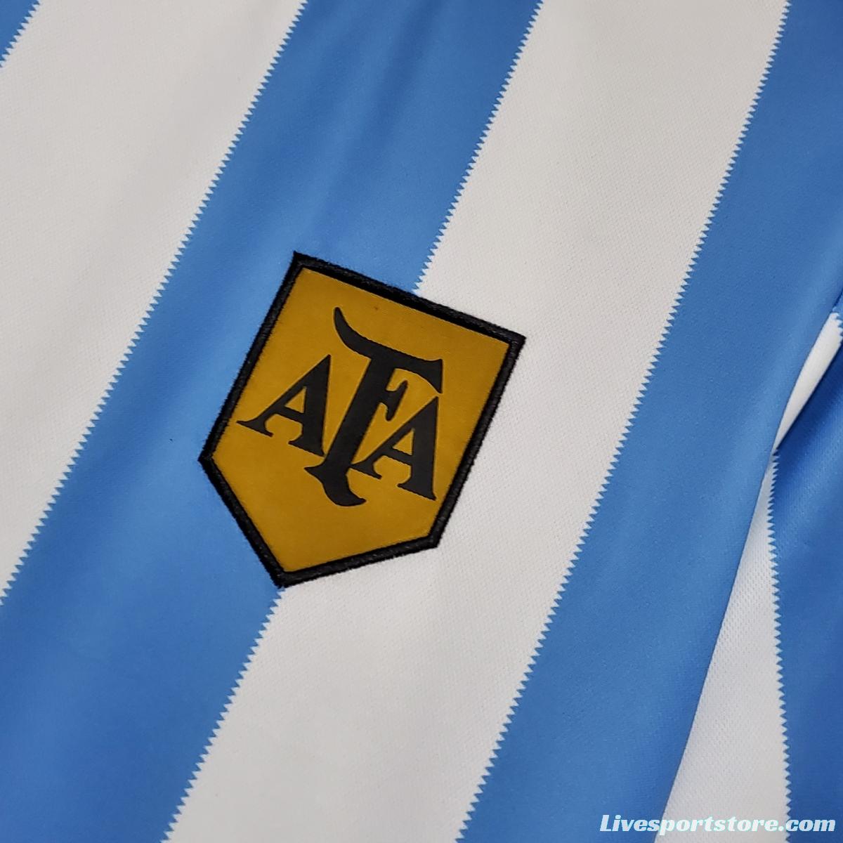 Retro 1978 Argentina home Soccer Jersey