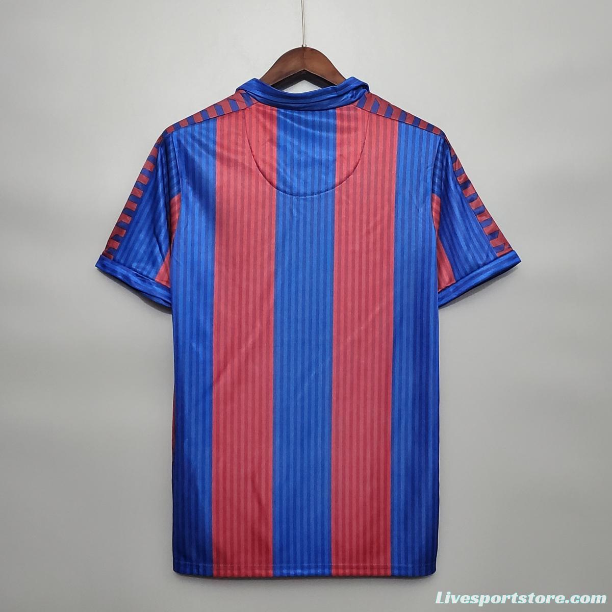 Retro Barcelona 90/91 home Soccer Jersey