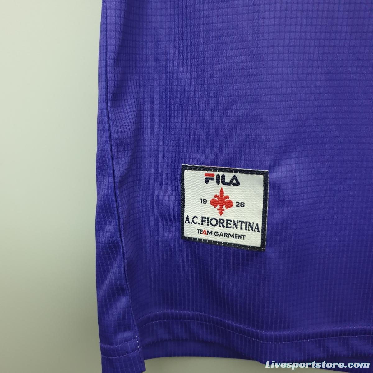 Vintage Fiorentina 1998 home Soccer Jersey