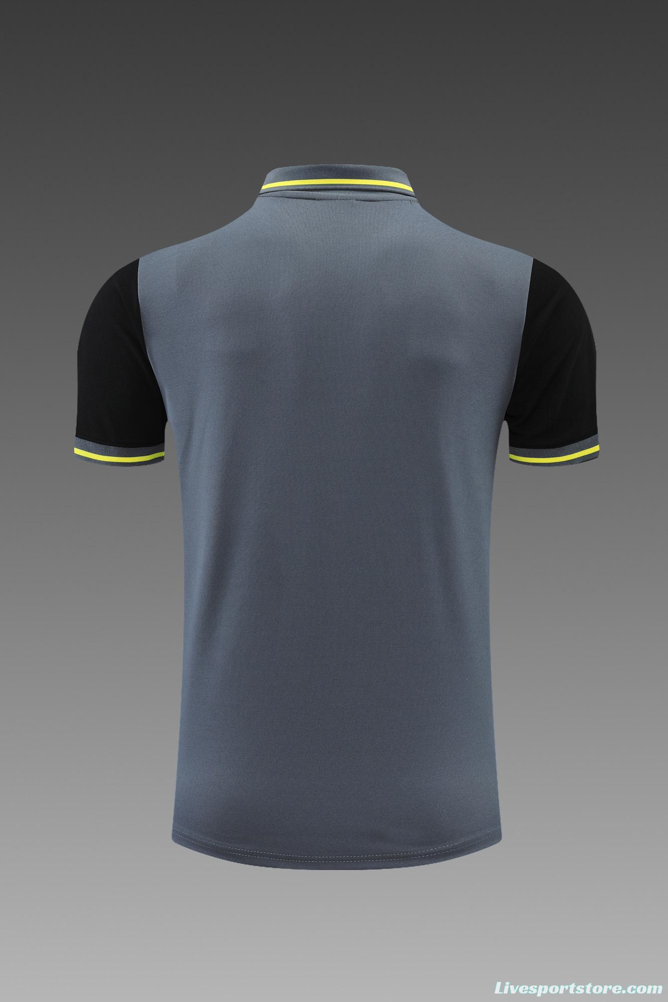 Borussia Dortmund POLO kit Grey Black (not supported to be sold separately)