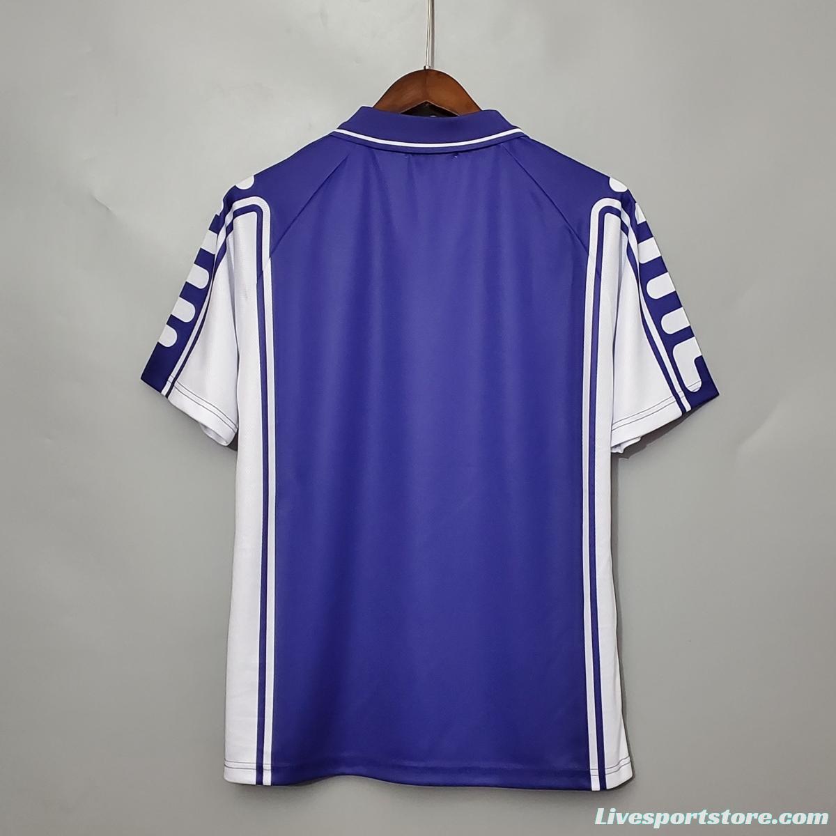 Retro 99/00 Fiorentina home Soccer Jersey