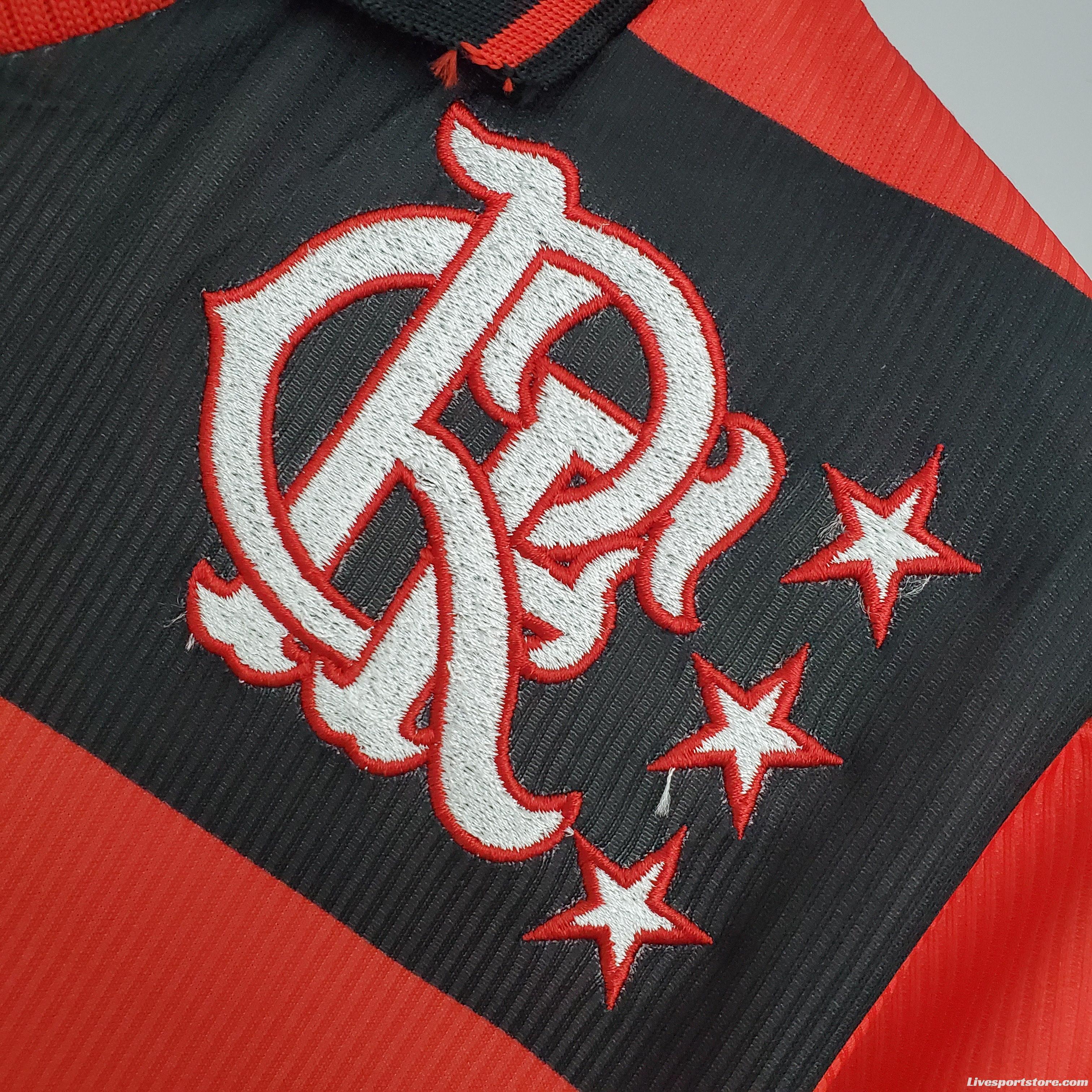 Retro 1999 Flamengo home Soccer Jersey