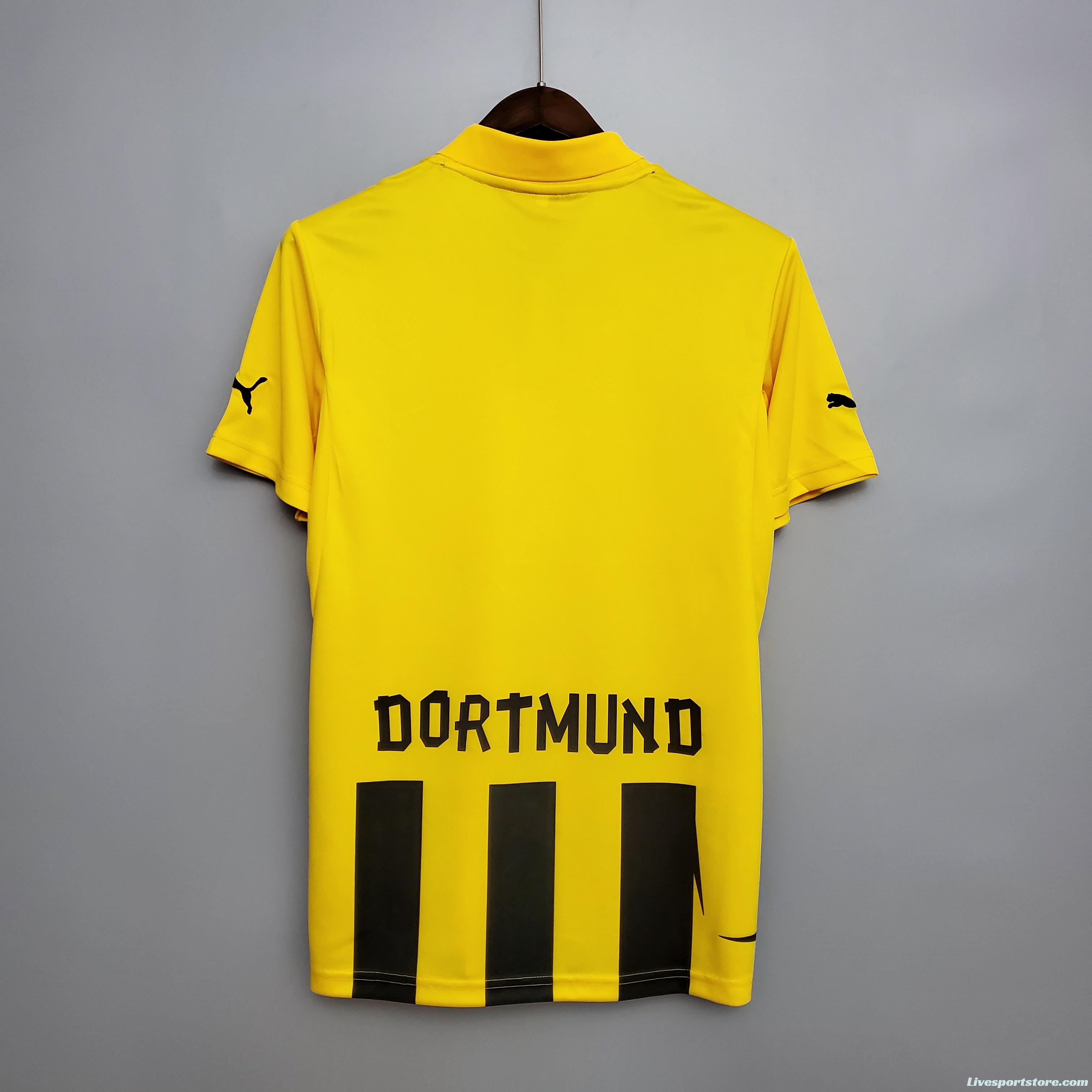 Retro Borussia Dortmund 12/13 home Soccer Jersey