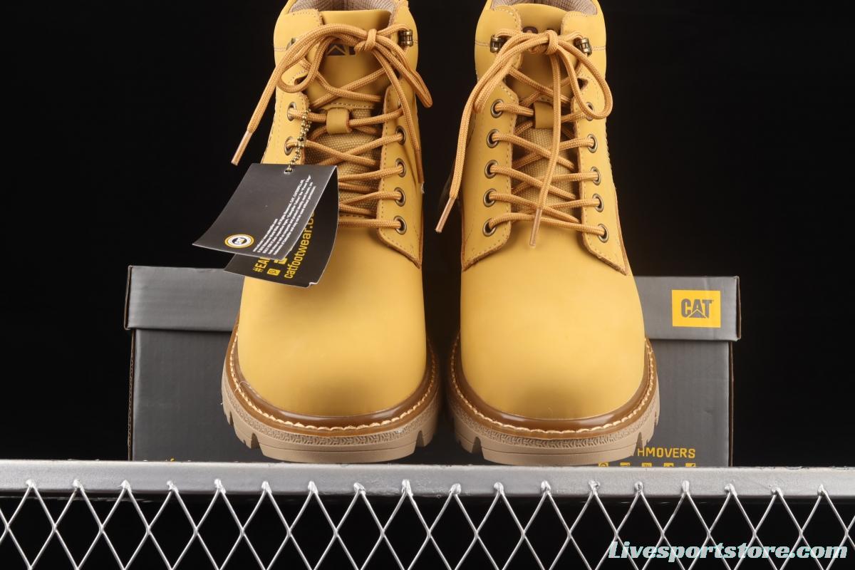 CAT FOOTWEAR/ CAT RYMAN WP 21SS autumn and winter new outdoor rhubarb boots series P717888YELLOW