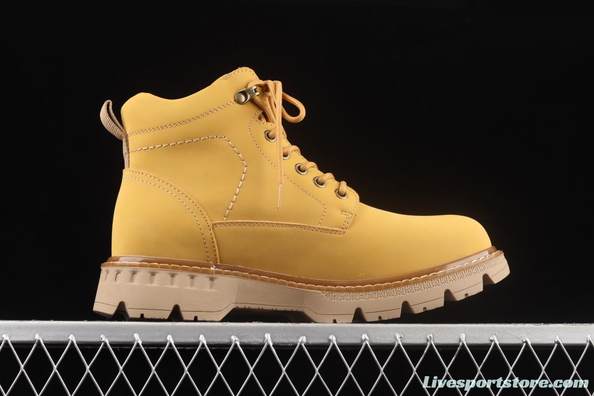 CAT FOOTWEAR/ CAT RYMAN WP 21SS autumn and winter new outdoor rhubarb boots series P717888YELLOW