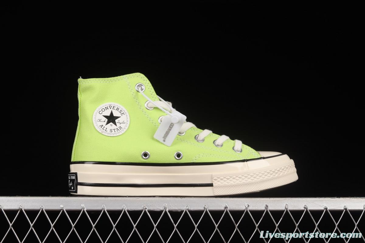 Converse 1970s Evergreen high-top vulcanized casual shoes 172141C