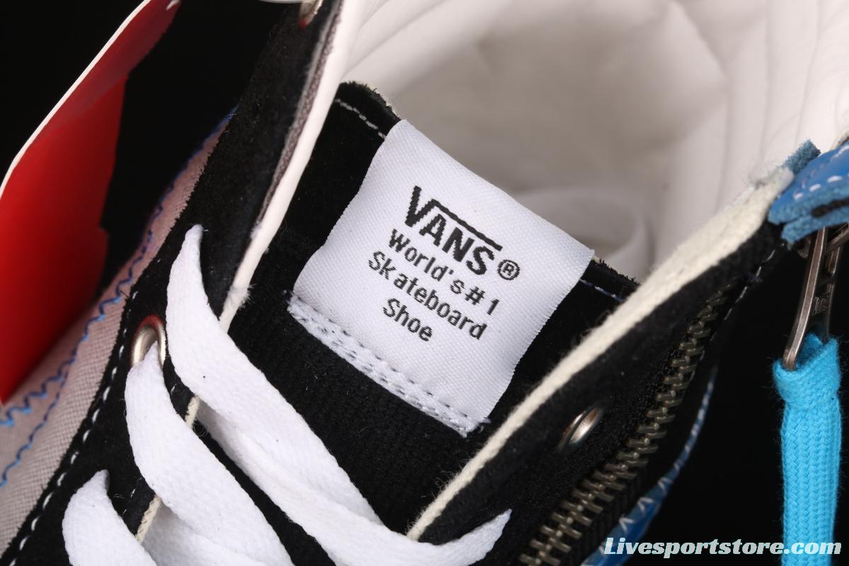 Vans SK8-Hi deconstructs 3. 0 spliced Vulcanized Board shoes VN0A3WM15FC