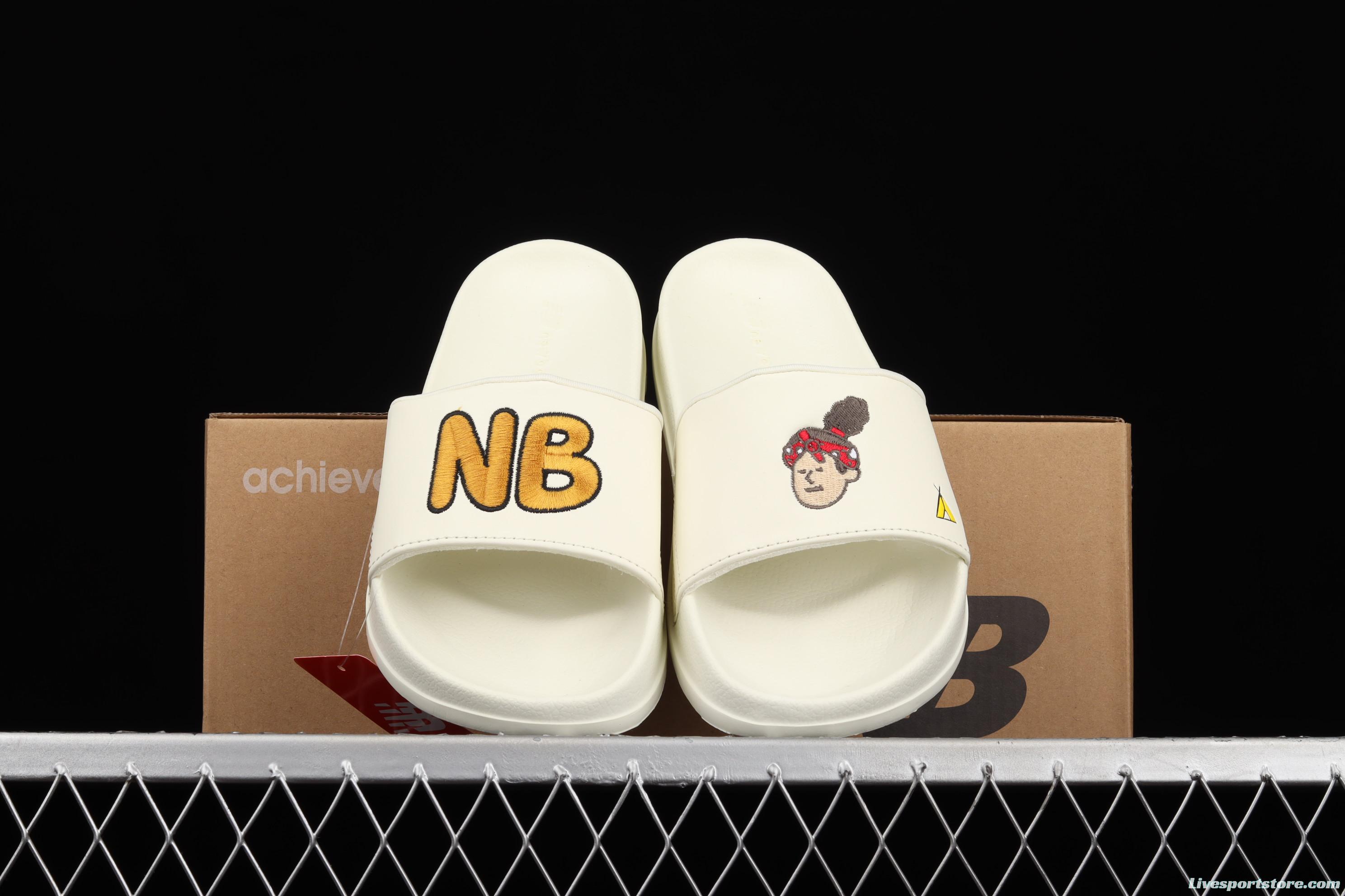 Jeon Hwangi x New Balance co-signed Korean illustrator series summer leisure sports trend slippers SD1101JHW-270