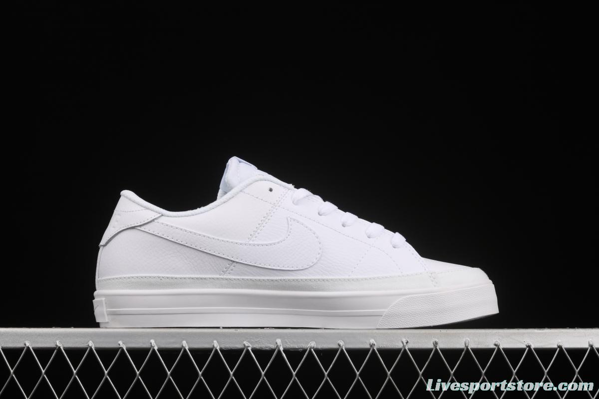 NIKE Court Legacy classic retro leather surface fashion street sports board shoes DA5380-104