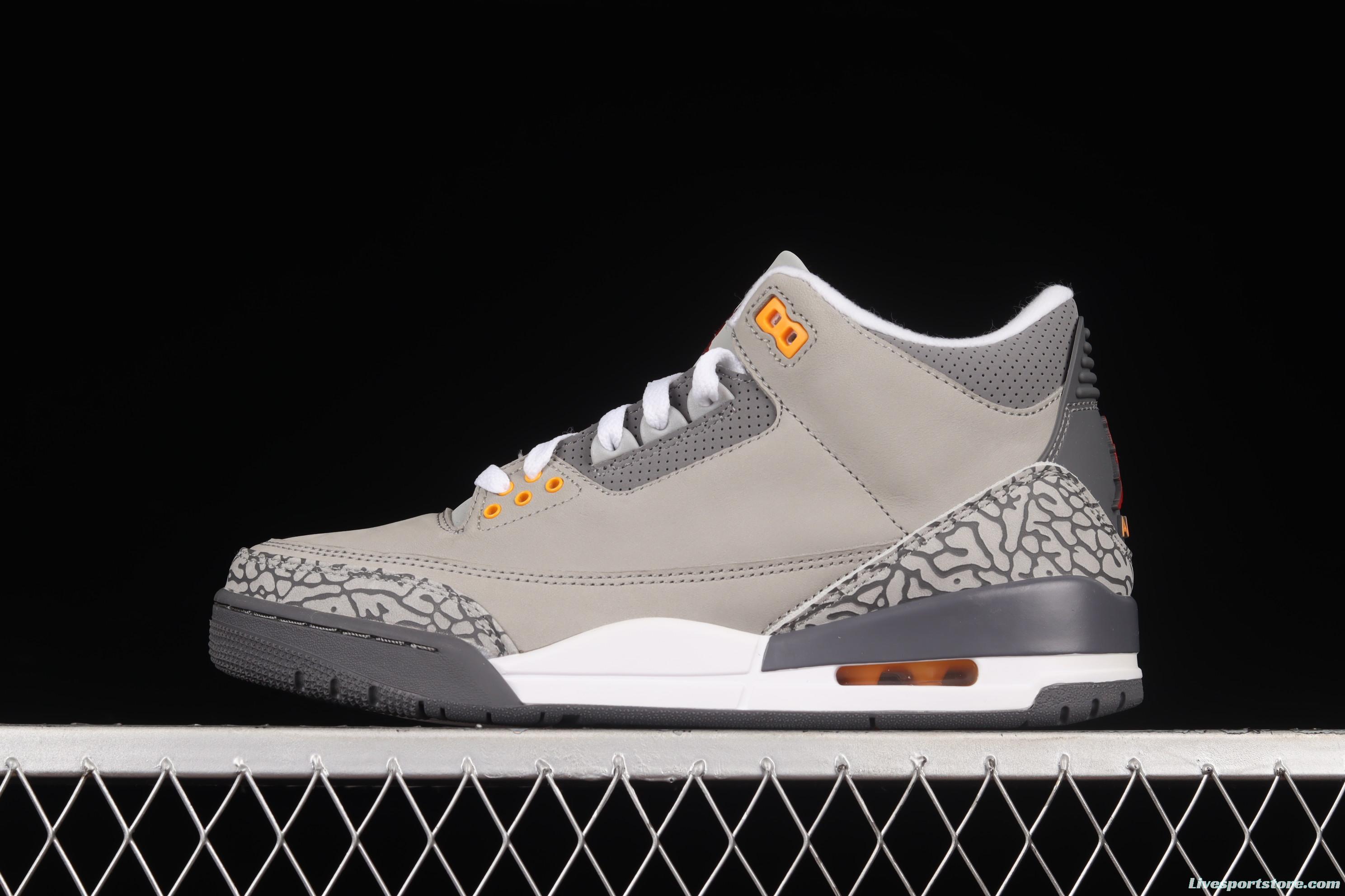 Air Jordan 3 Cool Grey AJ3 Joe 3 Grey Wolf CT8532-012