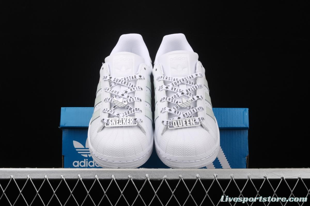 Adidas Superstar FV3392 Yang Mi's classic leisure sports shoes with the same shell head