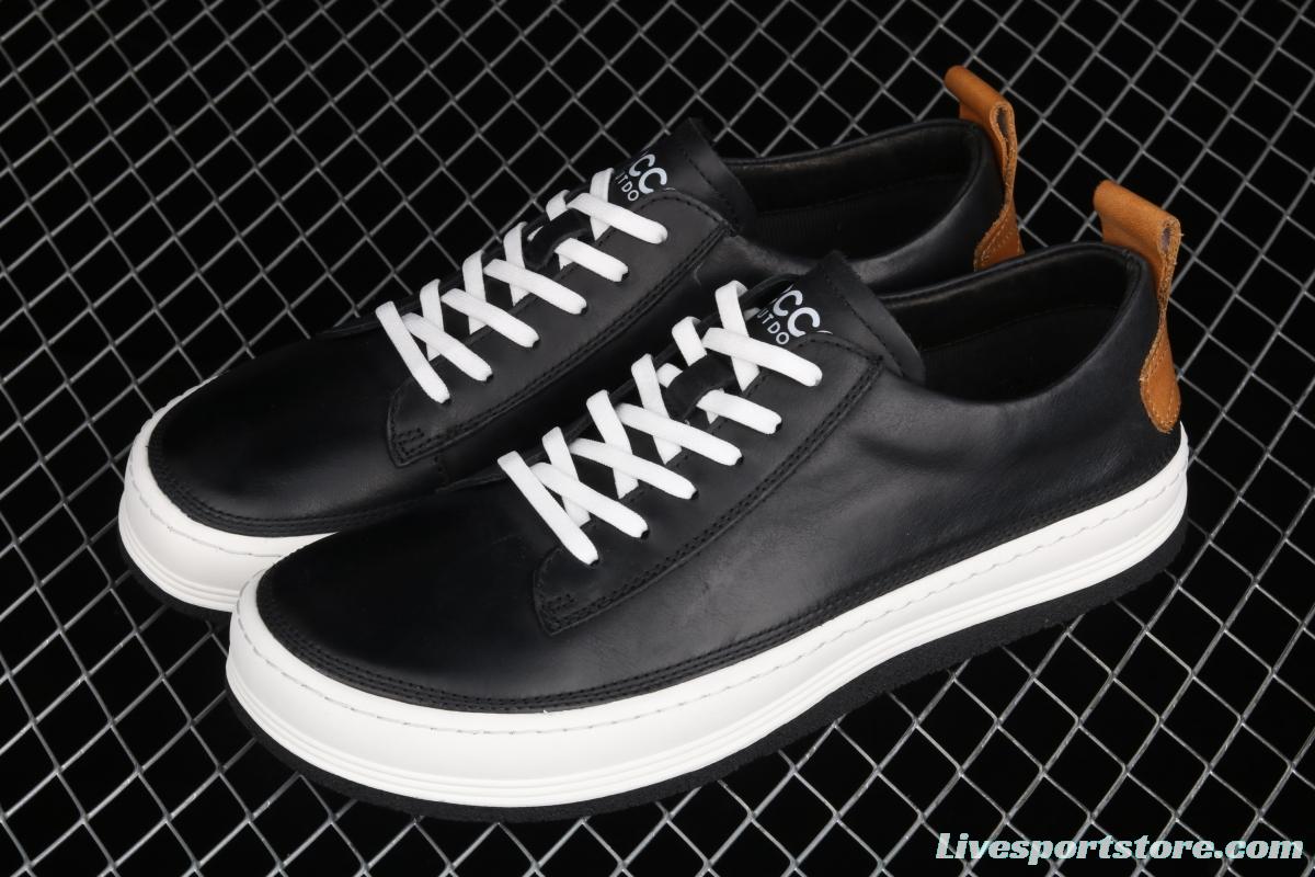 ECCO2021 Ruoku No. 8 Jianbu series spring and summer new fashion youth lace-up casual sports shoes 88013801001