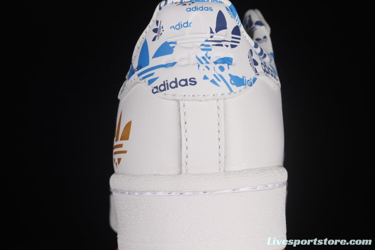 Adidas Originals Superstar HO0186 shell head classic leisure board shoes