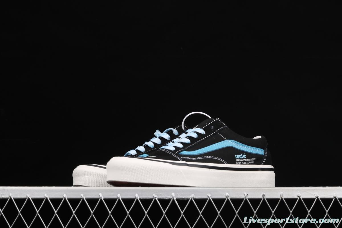 Vans couti é Old Skool 36 DX Old C Logo # 4 2021 blockbuster customized VN0A4BV76FX