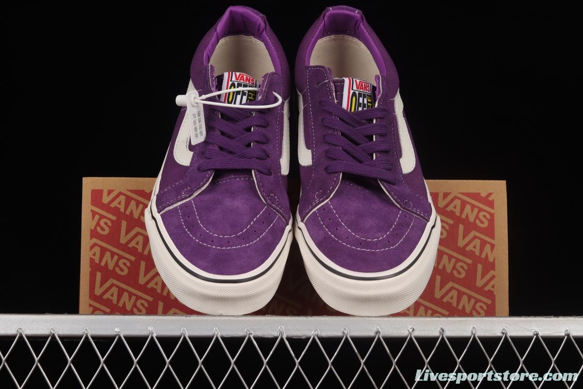 Vans Sk8-Low Reissue S Imperial Purple Low Casual Sneakers VN0A4UWIAOS