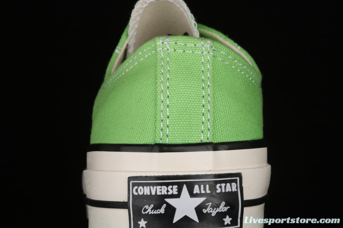 Converse Chuck 70s spring new color lemon green color low-top casual board shoes 171956C