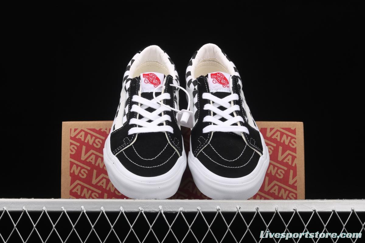 Vans Sk8-Low classic checkerboard low-top casual board shoes VN0A4UUK4W7 canvas shoes