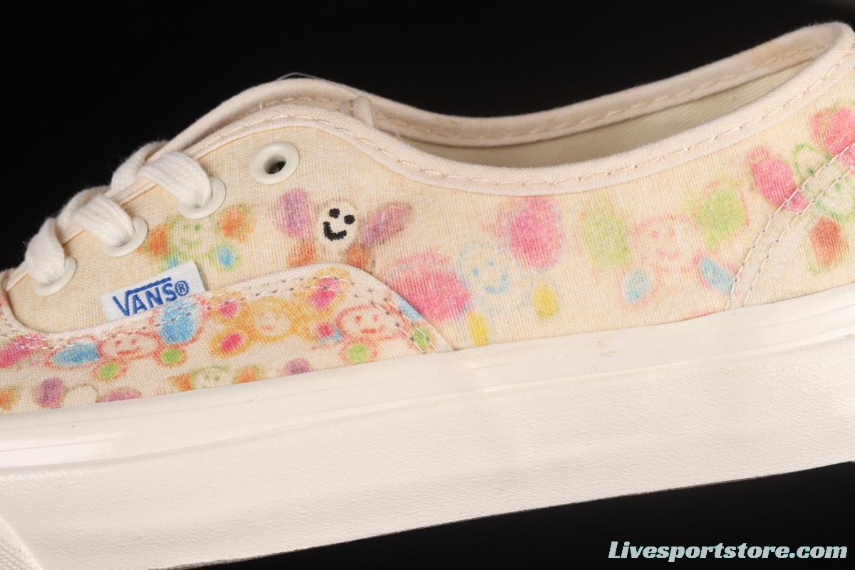 Sandy Liang x Vans Authentic 44 DX joint style young women's style fashion leisure board shoes VN000QERBLF