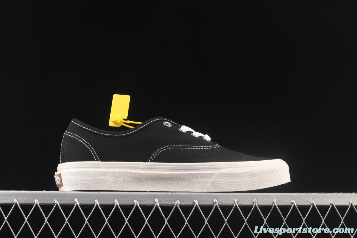 Vans Authentic black classic street vintage canvas shoes VN0A5HZS9FNI