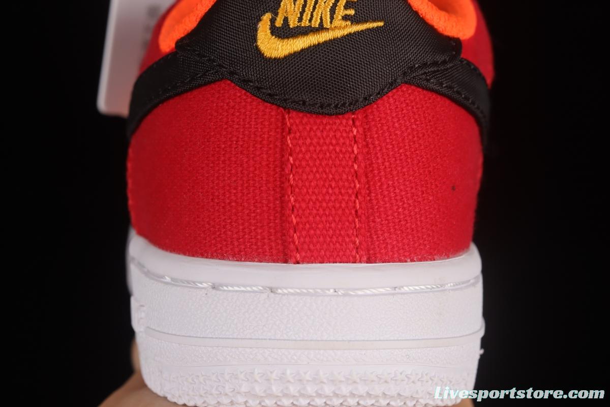 NIKE Air Force 1'07 TD New Year Tiger Canvas Size Kids DQ5072-601