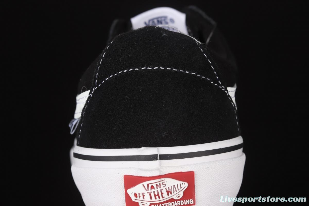 Vans Sk8-Low classic black and white low-top casual skateboard shoes VN0A5FCFY28