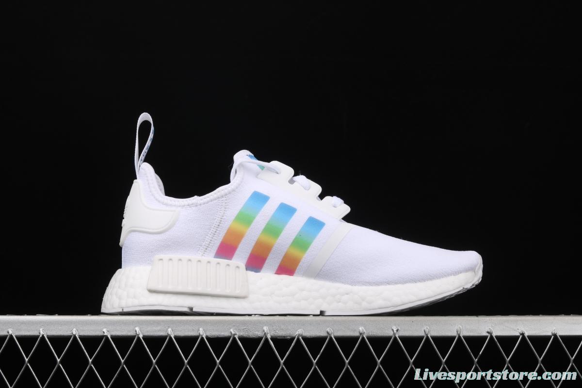 Adidas NMD R1 Boost FY9666's new really hot casual running shoes