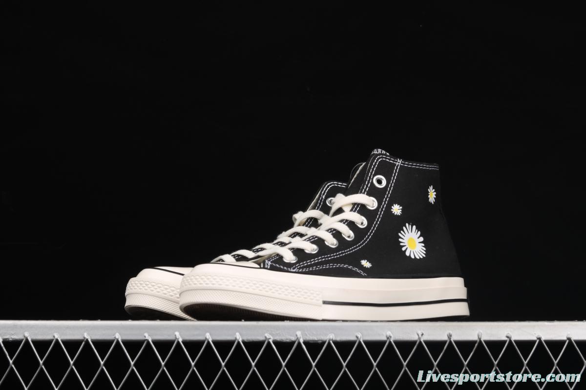 Converse 1970 s PEACEMINUSONE second generation daisy joint style high top casual board shoes 162050C