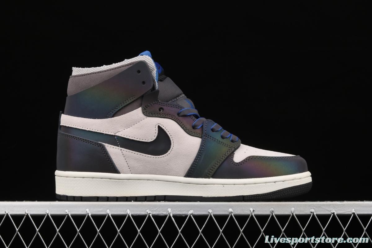 LPL x Air Jordan 1 Zoom Comfort Iridescent joint model League of Legends theme basketball shoes DD1453-001