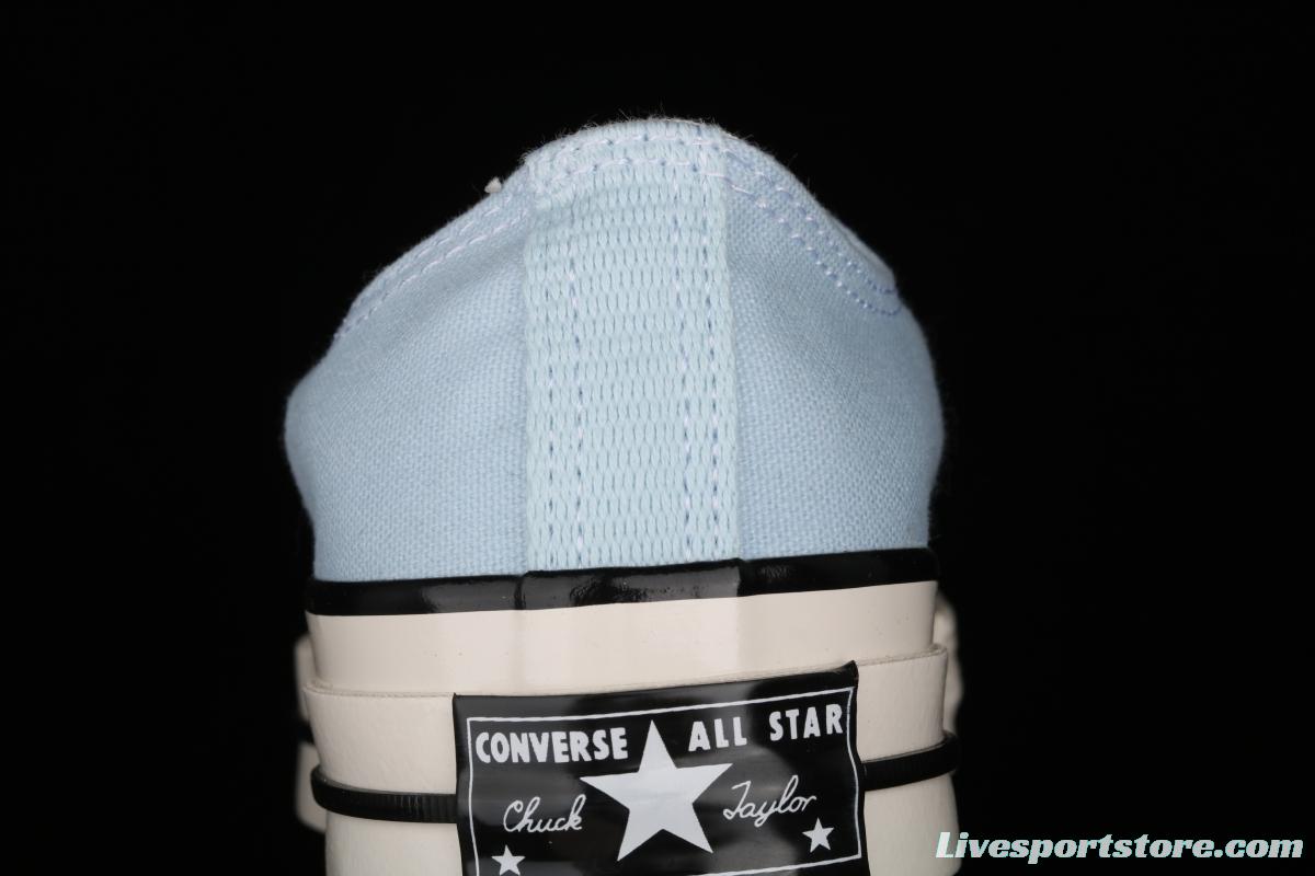 Converse Chuck 70s summer new color water blue new color matching low upper casual board shoes 570789C