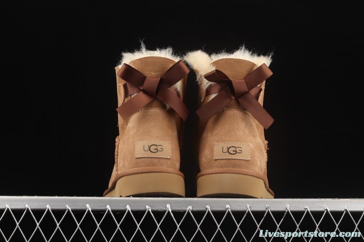 UGG Mini Bailey Button II Bowtie Outdoor Snow Boots 1016501