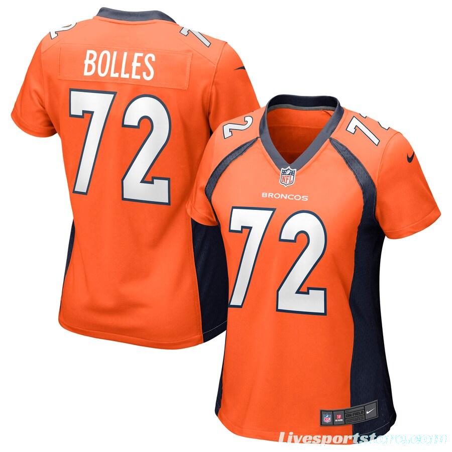 Women's Garett Bolles Orange Player Limited Team Jersey