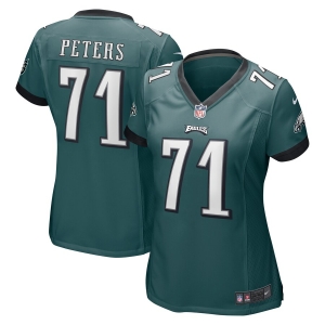 Women's Jason Peters Midnight Green Player Limited Team Jersey