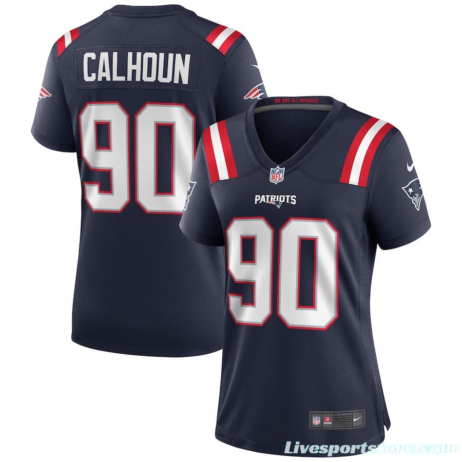 Women's Shilique Calhoun Navy Player Limited Team Jersey