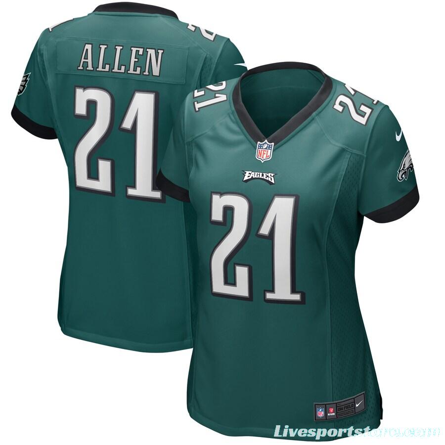 Women's Eric Allen Midnight Green Retired Player Limited Team Jersey