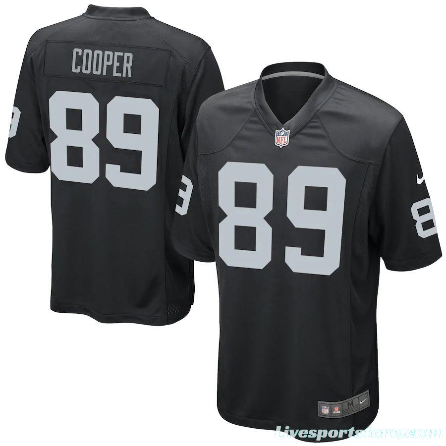 Men's Amari Cooper Black Player Limited Team Jersey