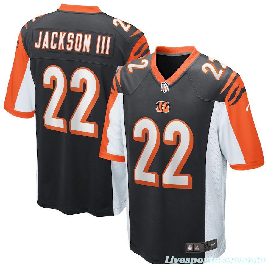 Men's William Jackson III Black Player Limited Team Jersey