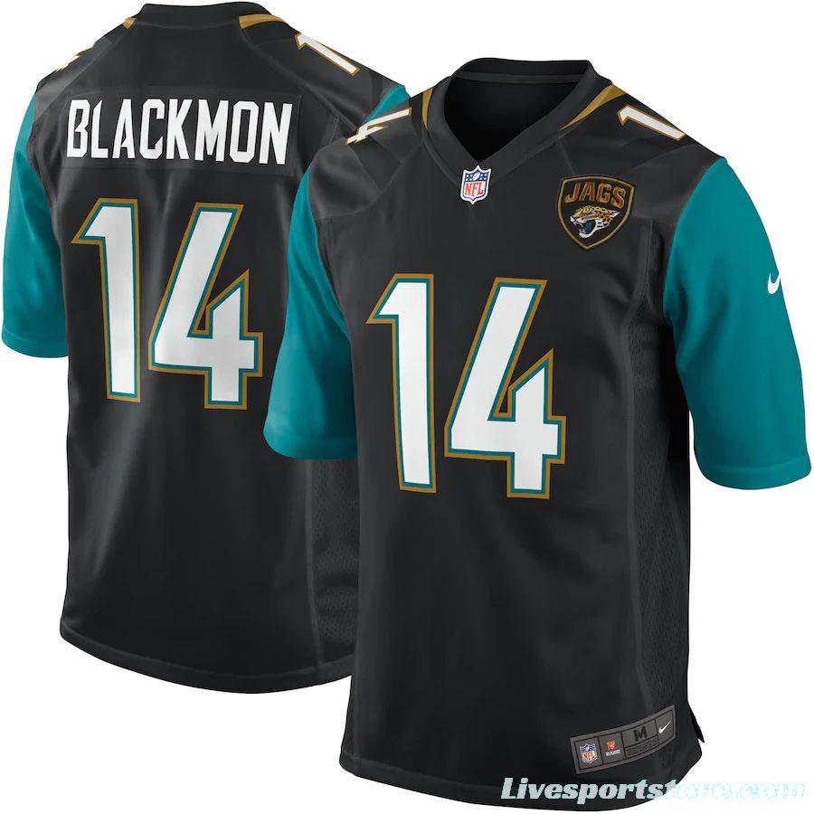 Youth Justin Blackmon Black Player Limited Team Jersey