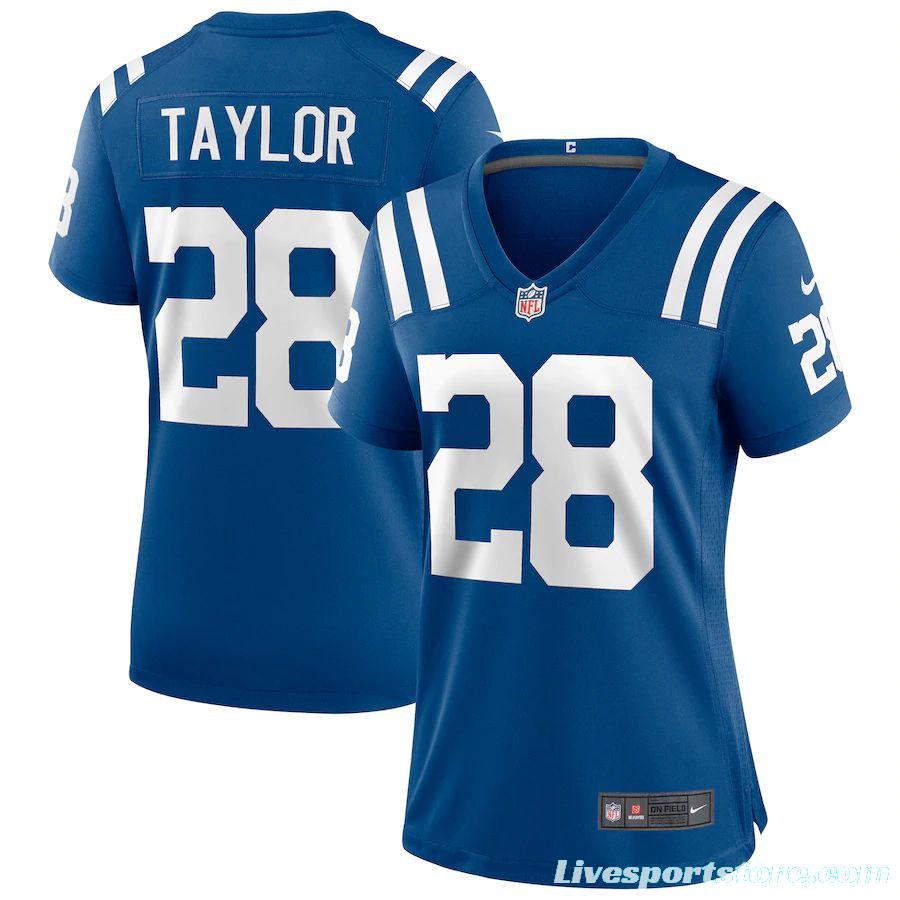 Women's Jonathan Taylor Royal Player Limited Team Jersey