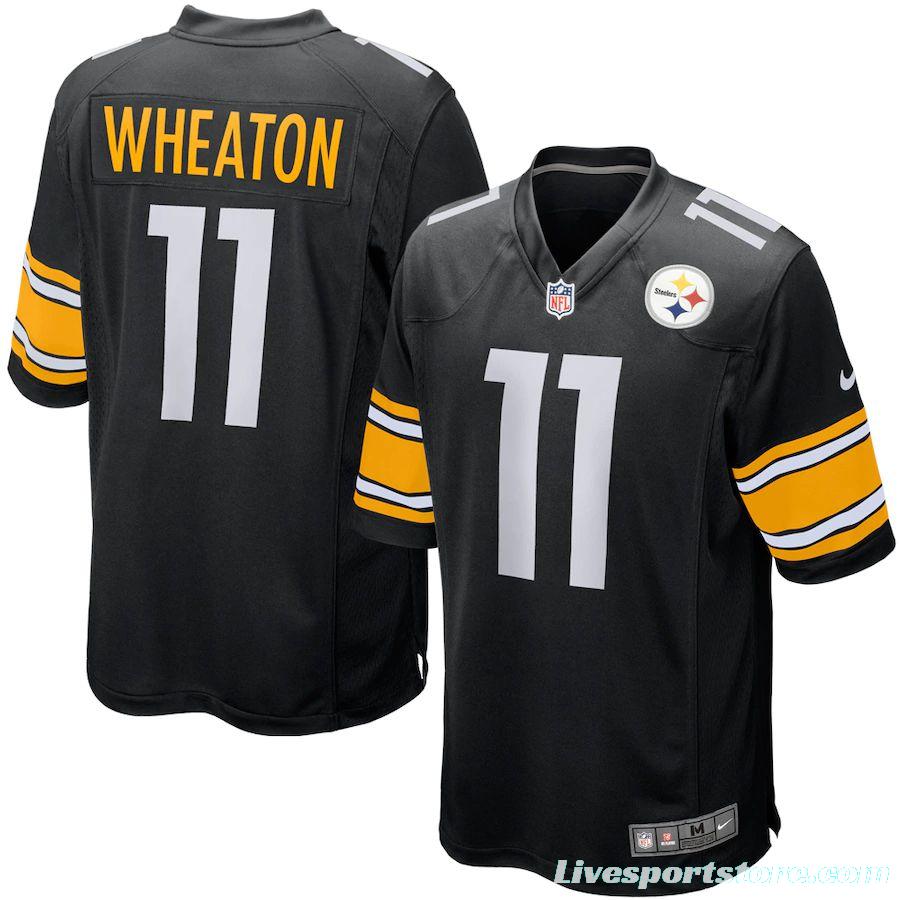 Men's Markus Wheaton Black Player Limited Team Jersey