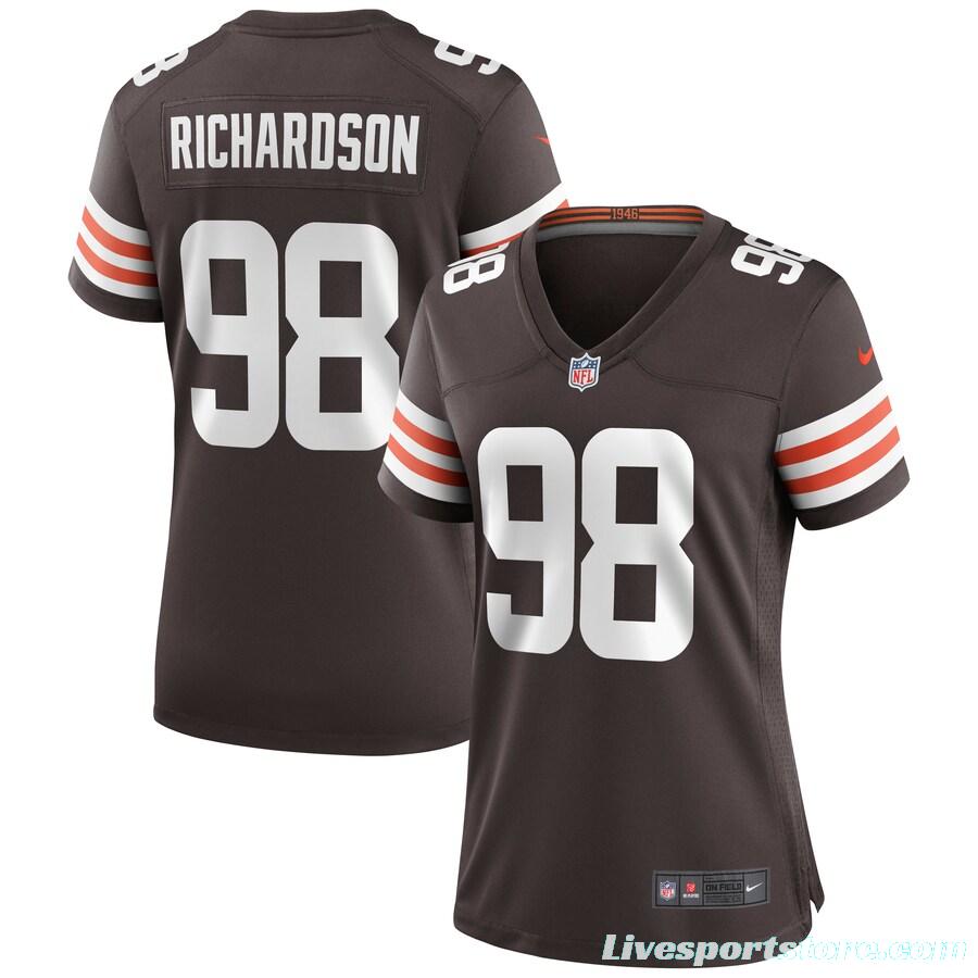 Women's Sheldon Richardson Brown Player Limited Team Jersey