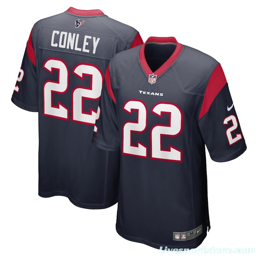 Men's Gareon Conley Navy Player Limited Team Jersey